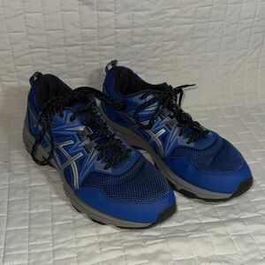 Asics Women's Sneakers in Blue and Black